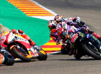 Marc Marquez Senggol Quartararo di MotoGP Aragon 2022