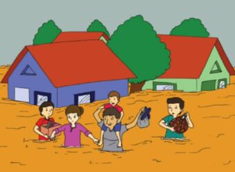 Akibat-Banjir-Puluhan-Warga-di-Lumajang-Mengungsi