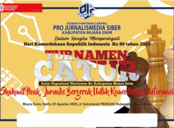 Turnamen Catur Pro Jurnalismedia Siber HUT 80 RI